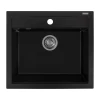 Мойка AquaSanita Quadro SQQ 100 601 W black metallic