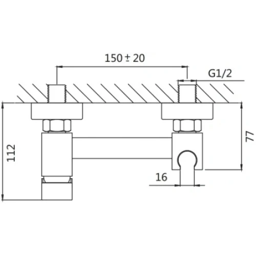 Смеситель с гигиеническим душем Shevanik S137T