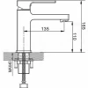 Смеситель для раковины с гигиеническим душем Shevanik S8271