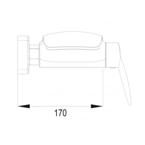 Смеситель для ванны Rose R1102H